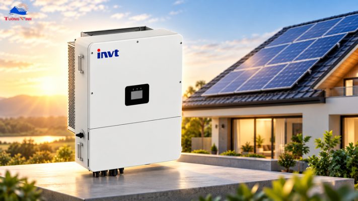 inverter hybrid INVT 30kW 3 pha XD30KTR phù hợp cho công trình điện 3 pha