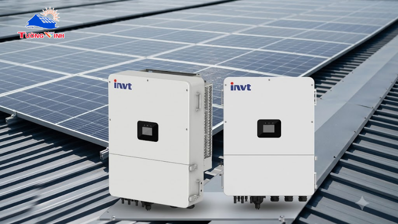 Inverter hybrid INVT 50kW 3 pha XD50KTR là dòng biến tần công suất lớn