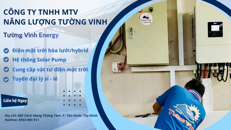 Tường Vinh trực tiếp khảo sát và lắp đặt hệ thống pin lưu trữ C&I Flex16-HBox-11 chuyên nghiệp.
