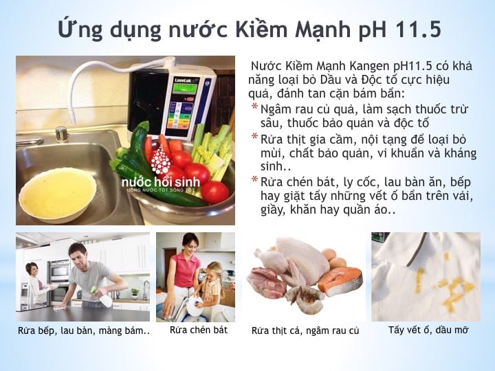 nước kangen 11.5 ph