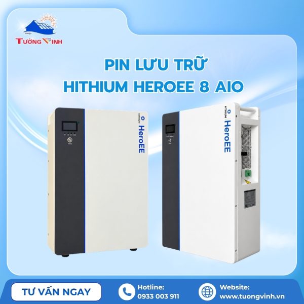 HiTHIUM HeroEE 8 AIO 5kW Lưu Trữ 8kWh All-in-One