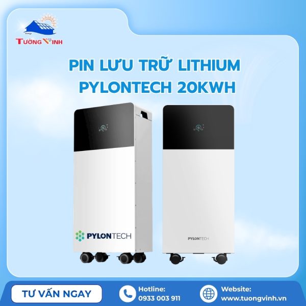Pin Lưu Trữ Lithium Pylontech 20kWh FB-L-16-Pro