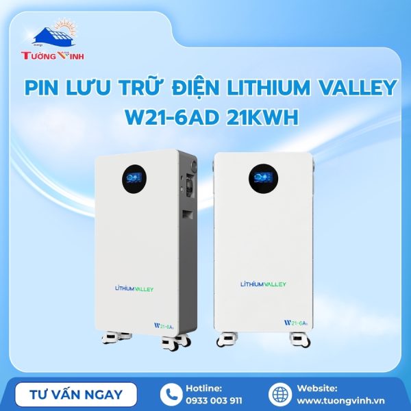 Pin lưu trữ Lithium Valley W21-6AD 21kWh