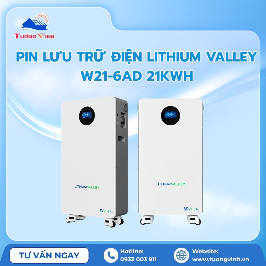 Pin lưu trữ Lithium Valley W21-6AD 21kWh