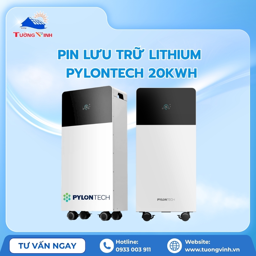 Pin Lưu Trữ Lithium Pylontech 20kWh FB-L-16-Pro